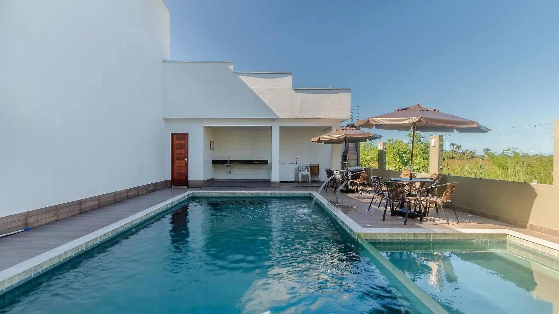 아파트 Lindo Apartamento Em Cond. C/ Piscina Cap0024 포르투세구로