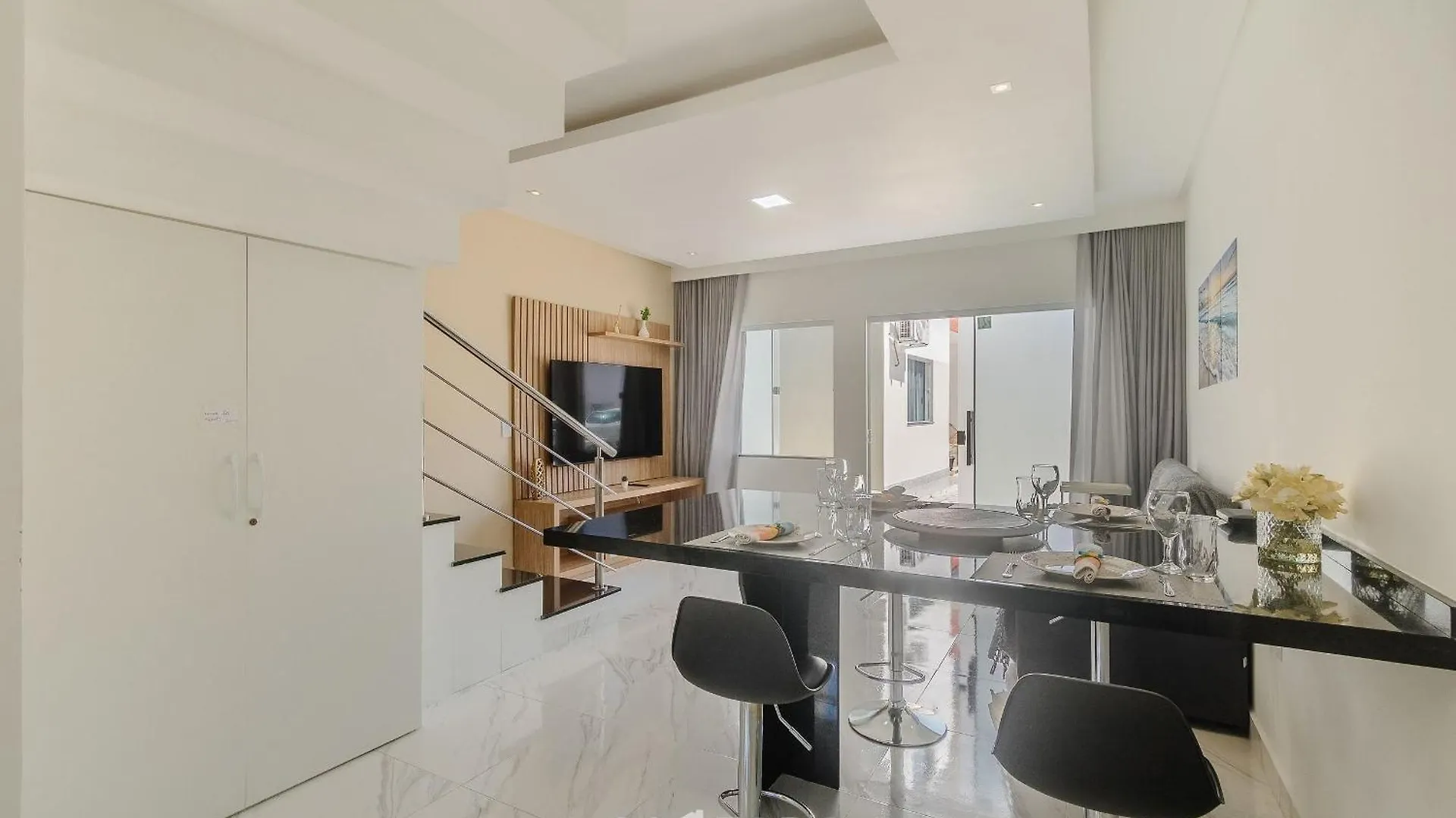 아파트 Lindo Apartamento Em Cond. C/ Piscina Cap0024 포르투세구로